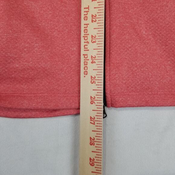 Nike Dri Fit Jacket Womens Large Pink Full Zip Thumbholes Running Activewear - Picture 8 of 9